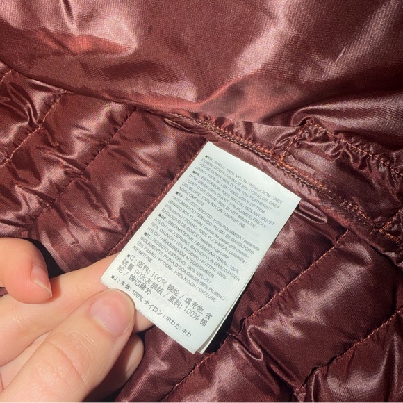 Arc'teryx Nexis Puffer Jacket Burgundy Red Women’s Sz L - Picture 4 of 10
